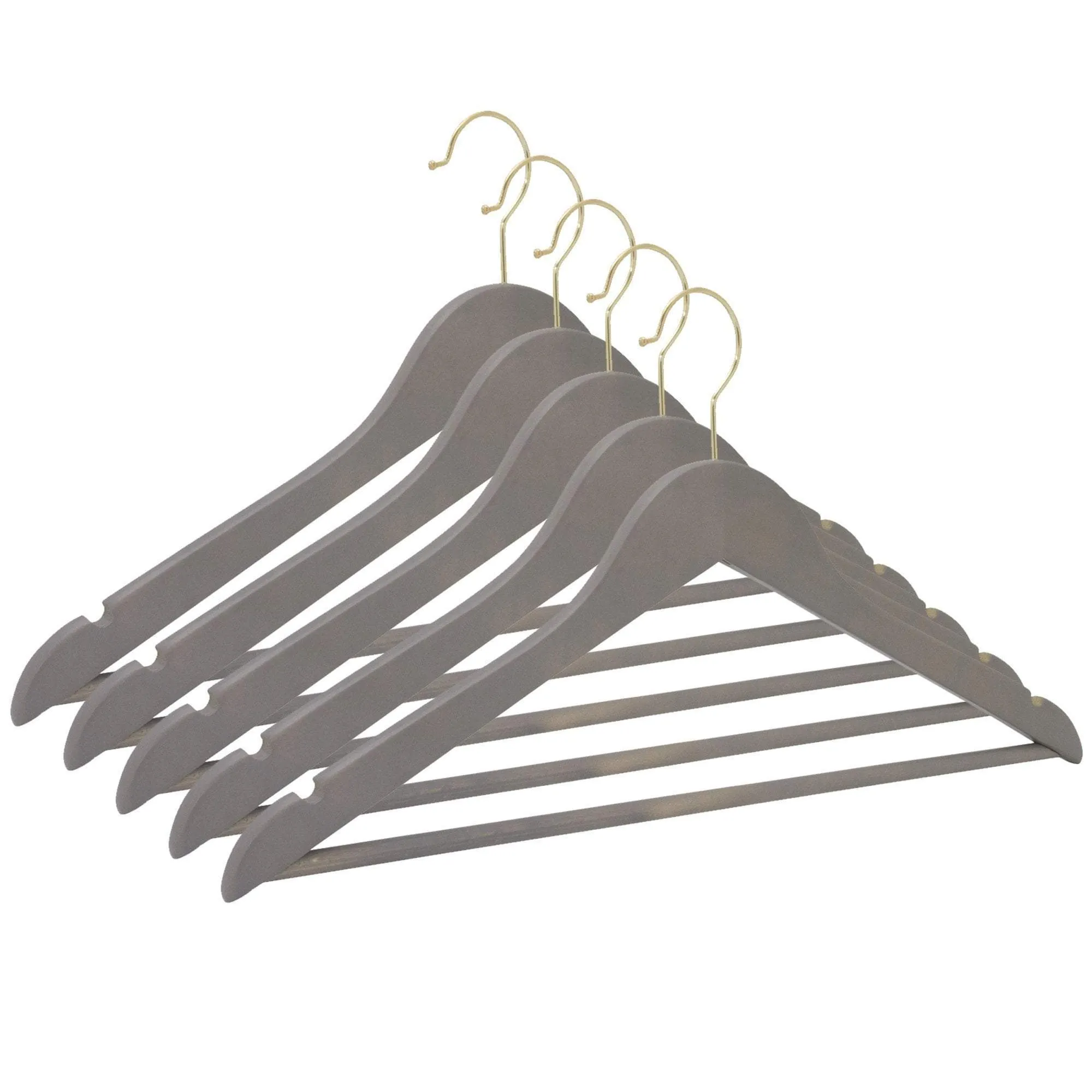 Premium Wood Suit Hangers