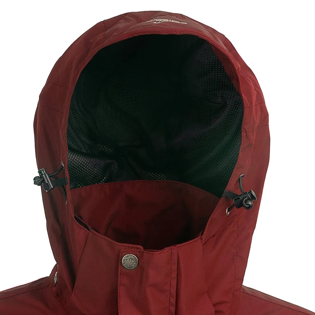 Protective Rain Jacket Lady (Dark Red)