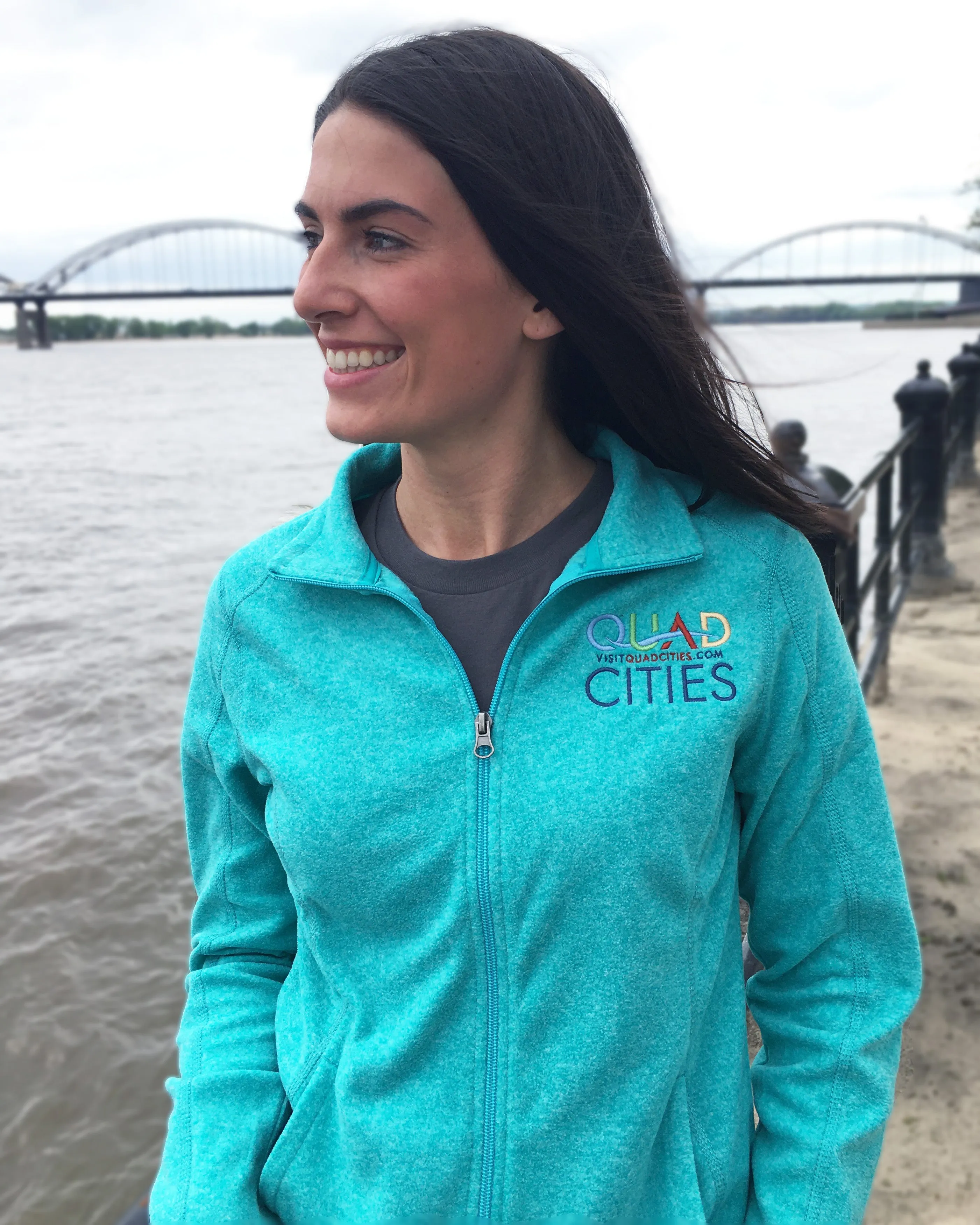 Quad Cities Women's Microfleece Jacket