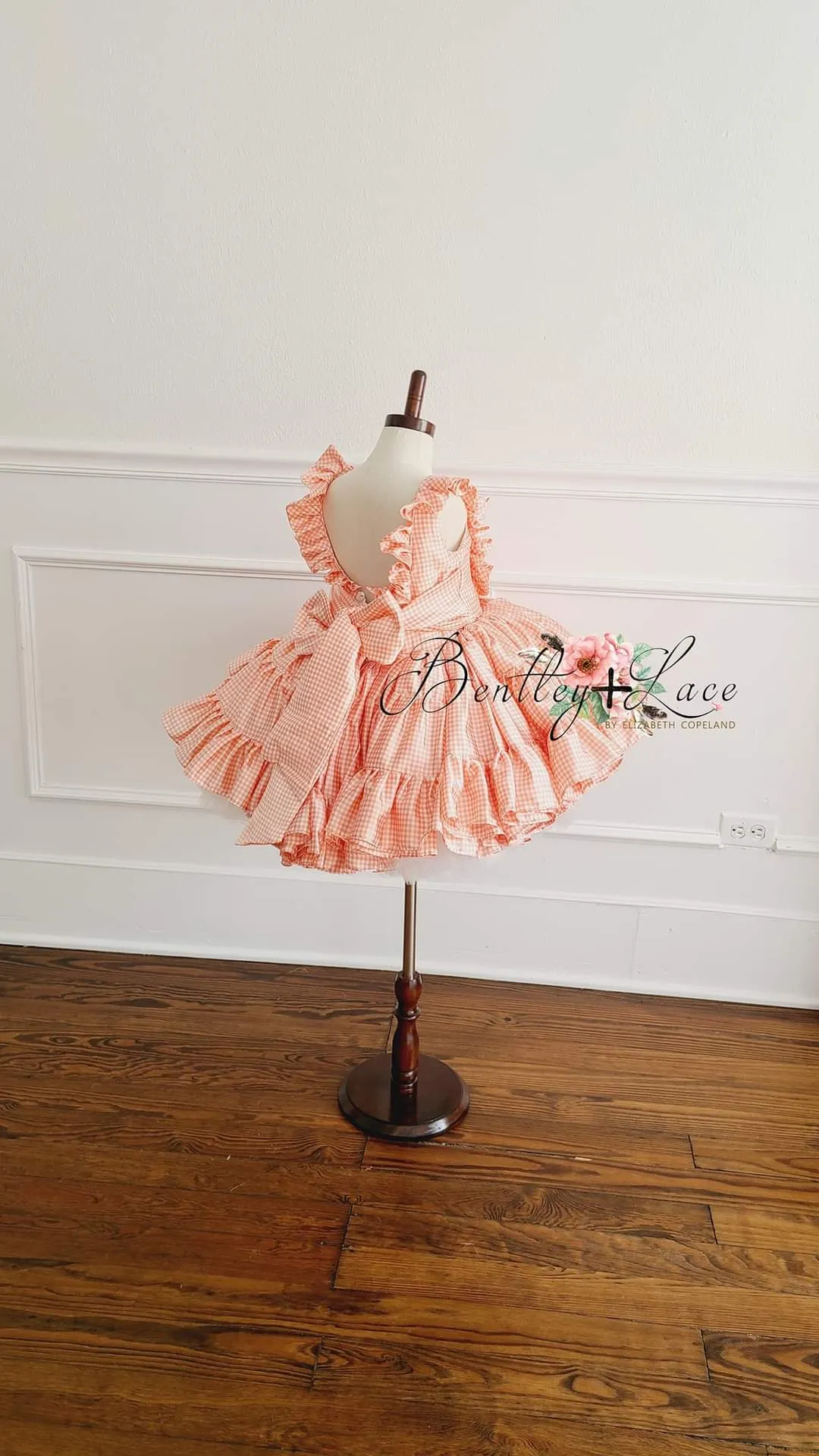 "Sweet Charlette" -  Petal Length Dress  - ( 3 Year - Petite 5 Year)