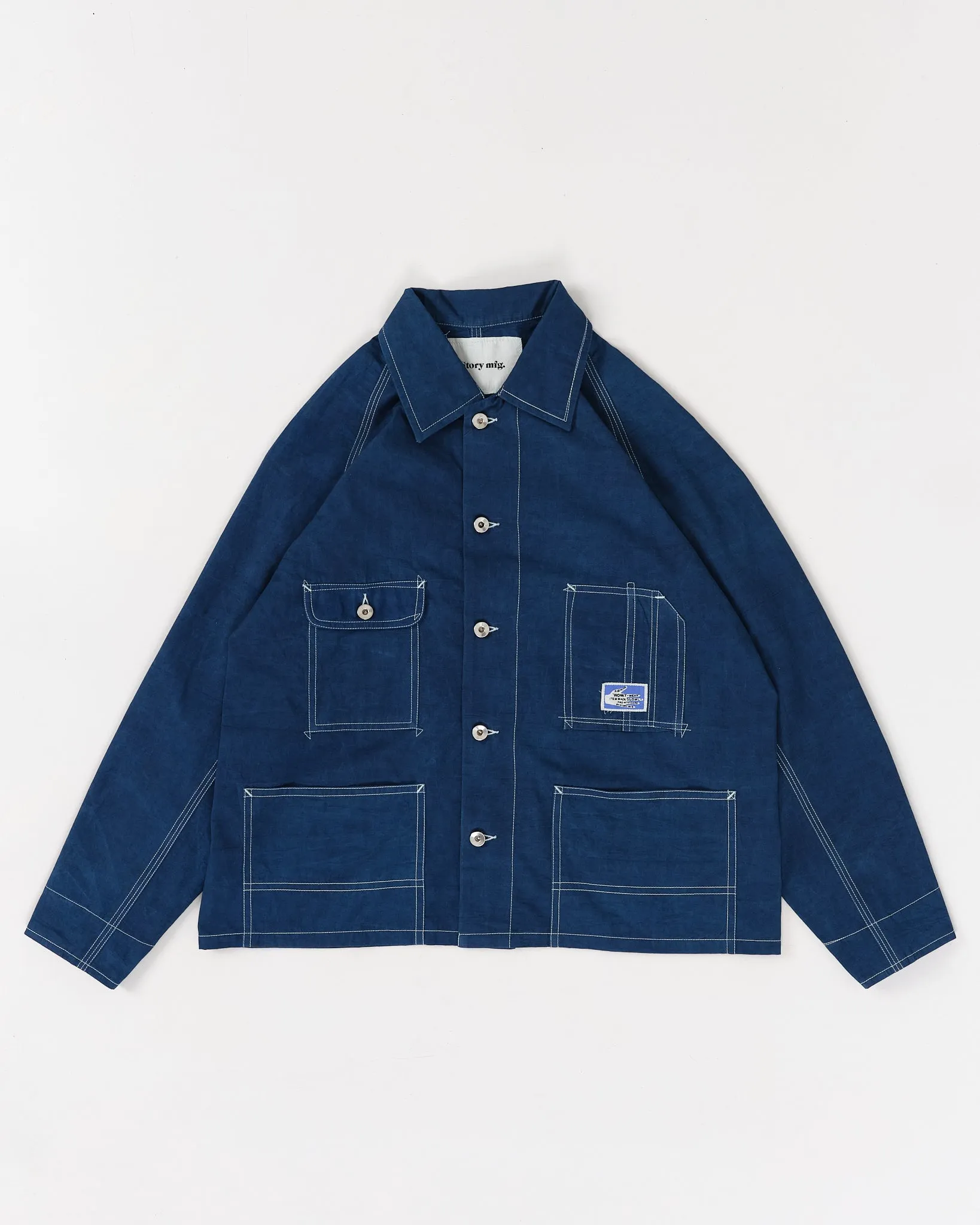 Railroad Jacket - Indigo Wonky-Wear