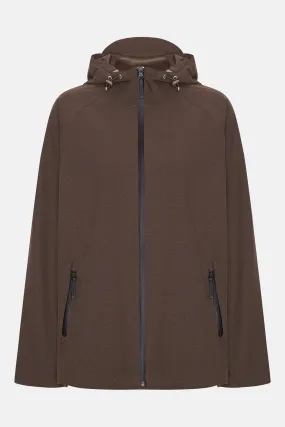 Rain Jacket - Chocolate Brown