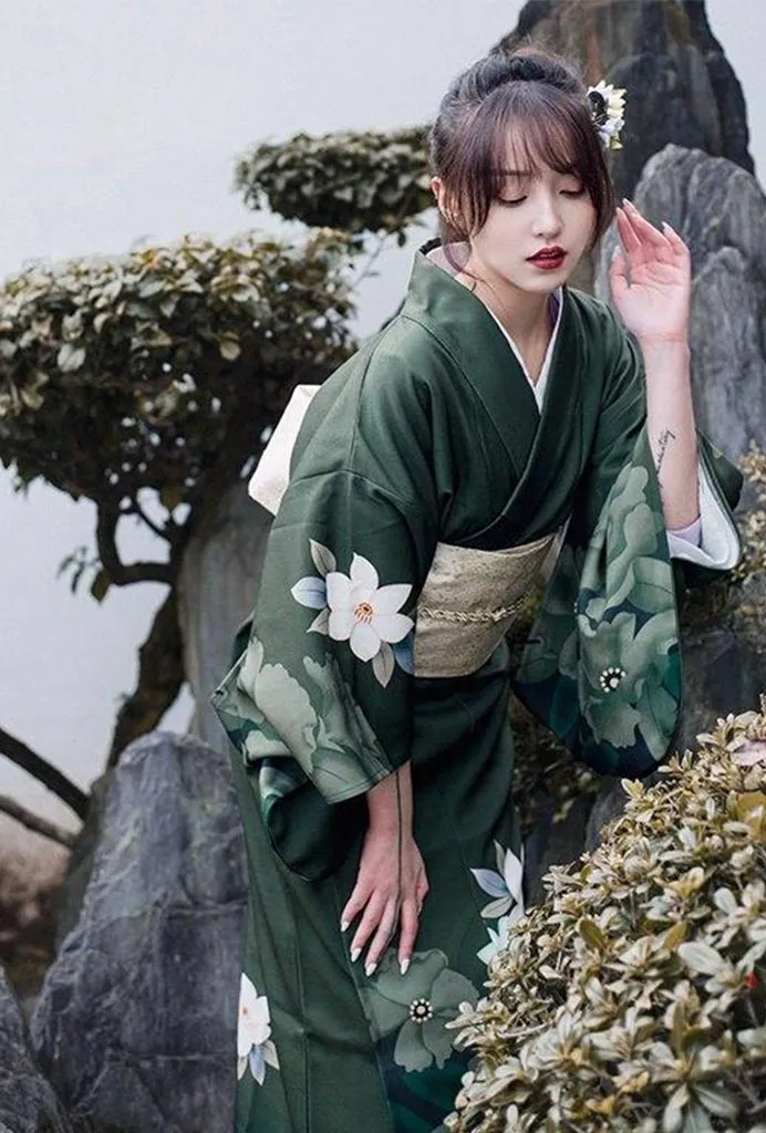 Real Geisha Kimono