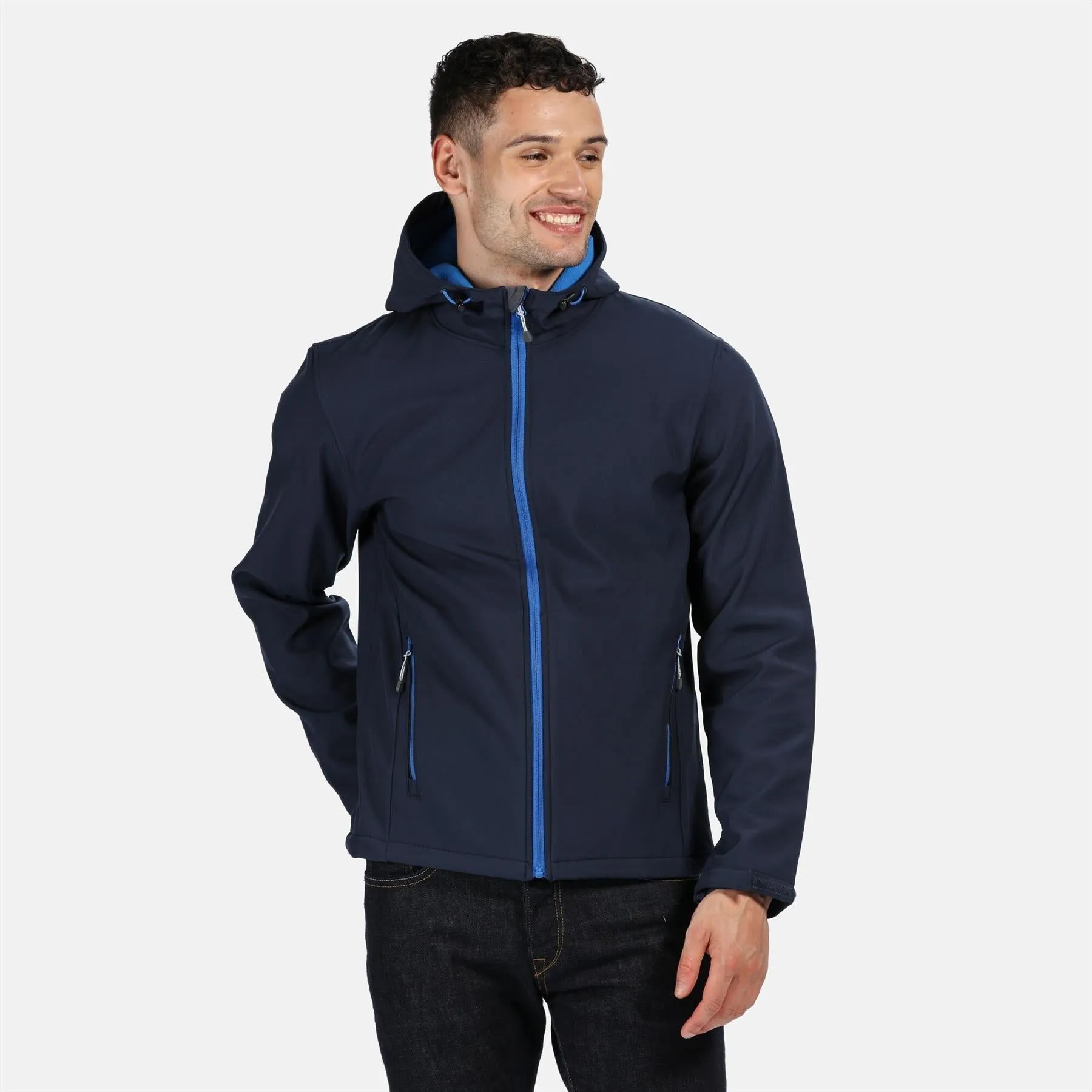 Regatta Mens Arley II Printable Softshell Hooded Jacket