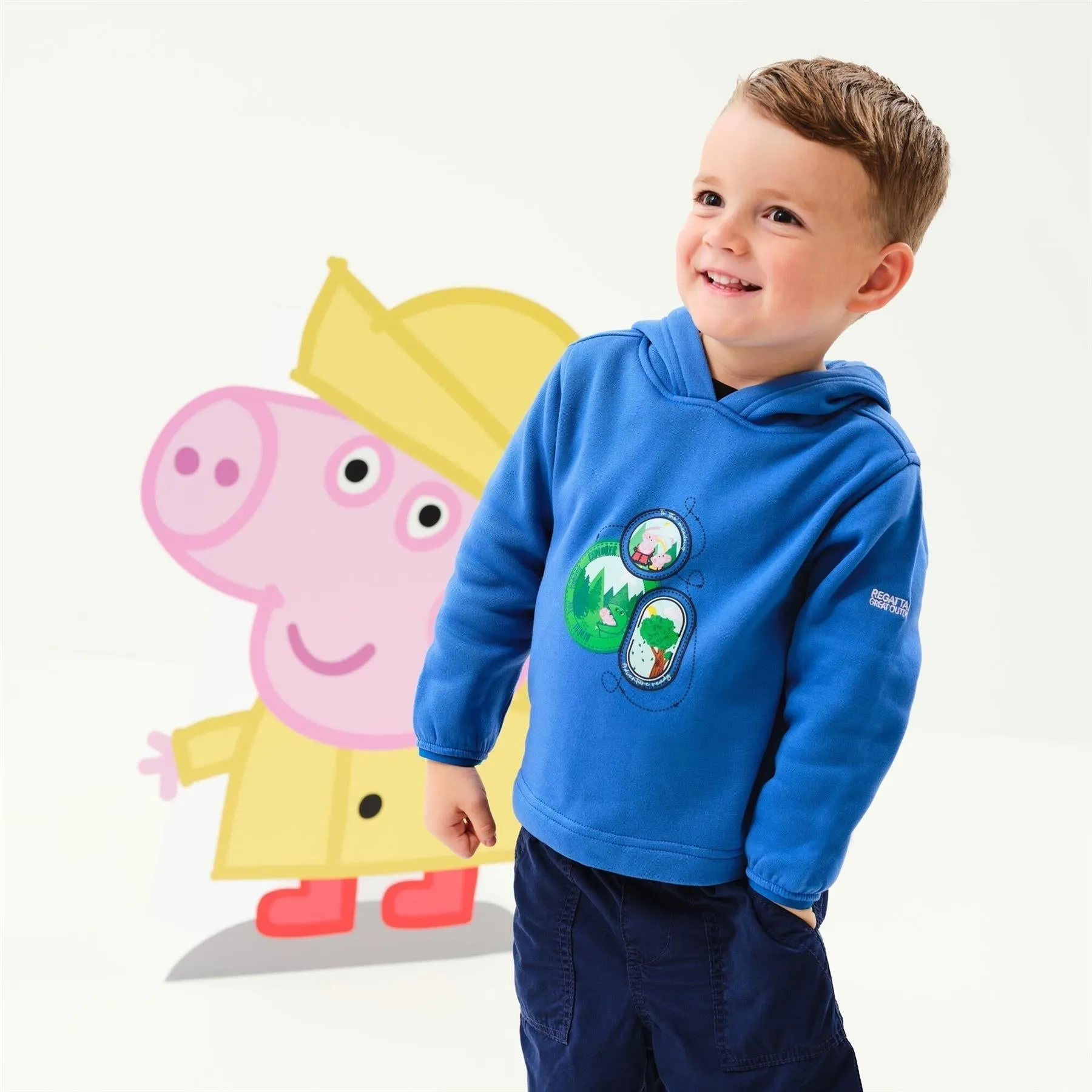 Regatta Peppa Pig Adventure Childrens Ready Hoodie