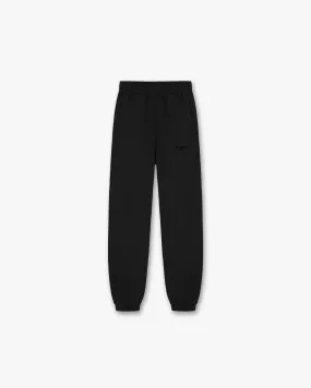 Represent Owners Club Flocked Sweatpant - Black