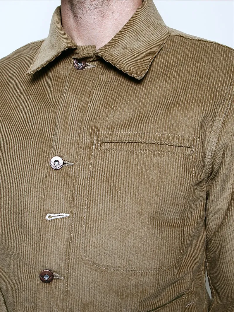 Rogue Territory Supply Jacket Tan Corduroy Lined