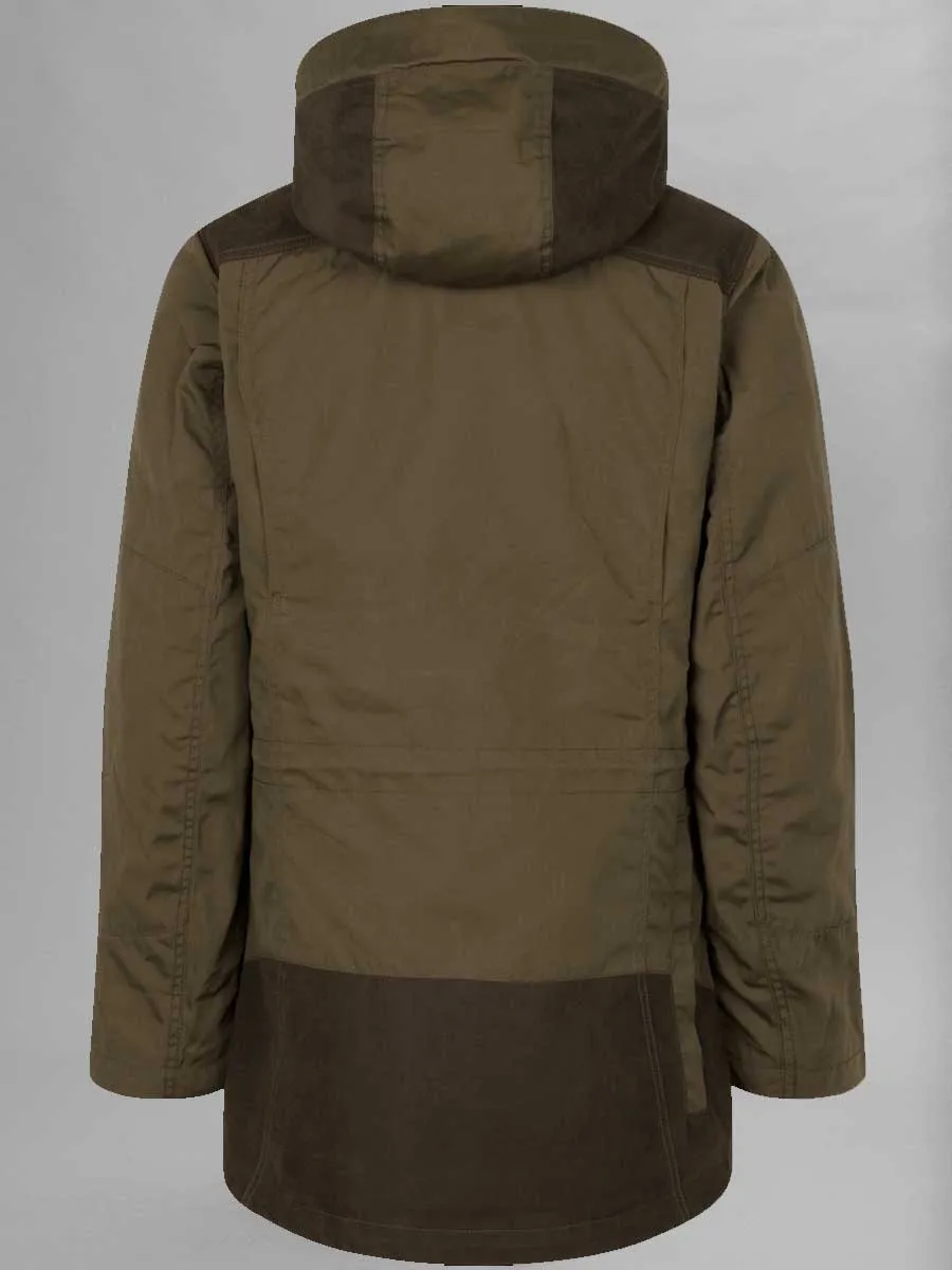 SEELAND Key Point Kora Waterproof Jacket - Ladies - Pine Green / Grizzly Brown