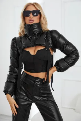 Selene Crop Puff Jacket