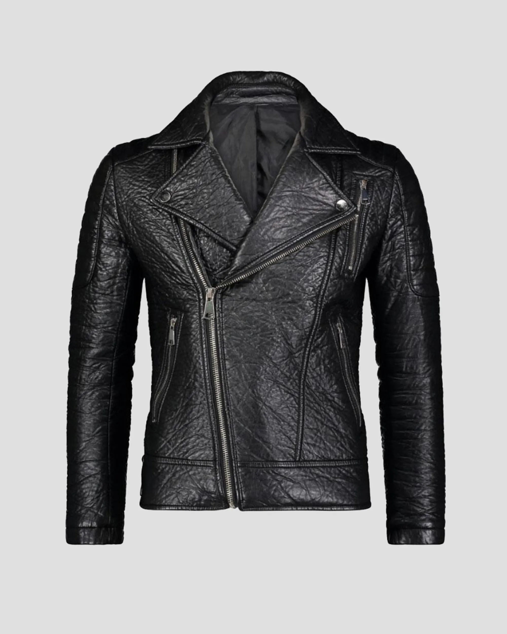 SG Men's Rogue Biker Jacket - Black Stealth