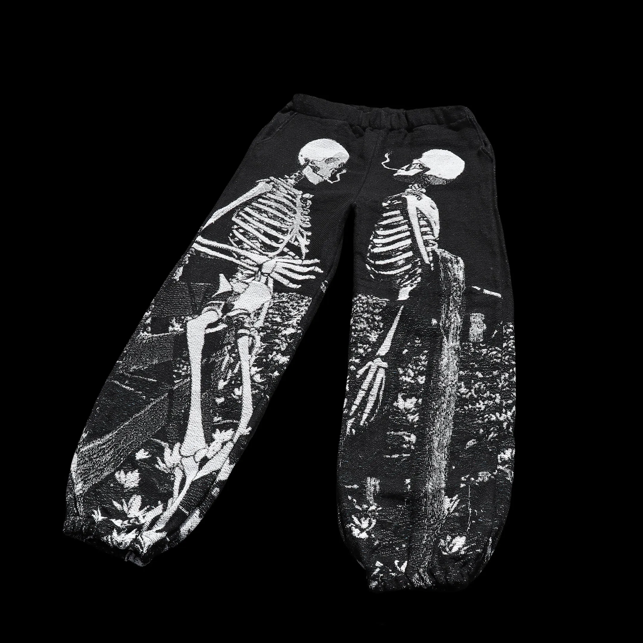 'Smoking Skeletons' sweatpants