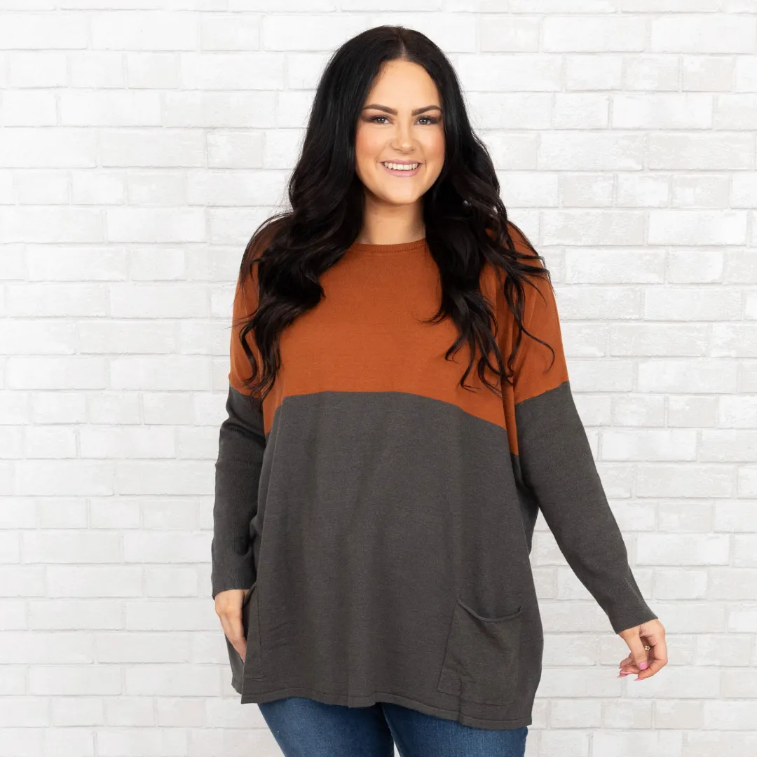 Smooth Talking Sweater,  Amber Black