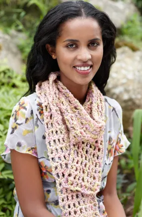 Spring Pastel Scarf Pattern (Crochet)