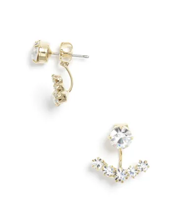 Staying Anchored Studs Earrings in Clear