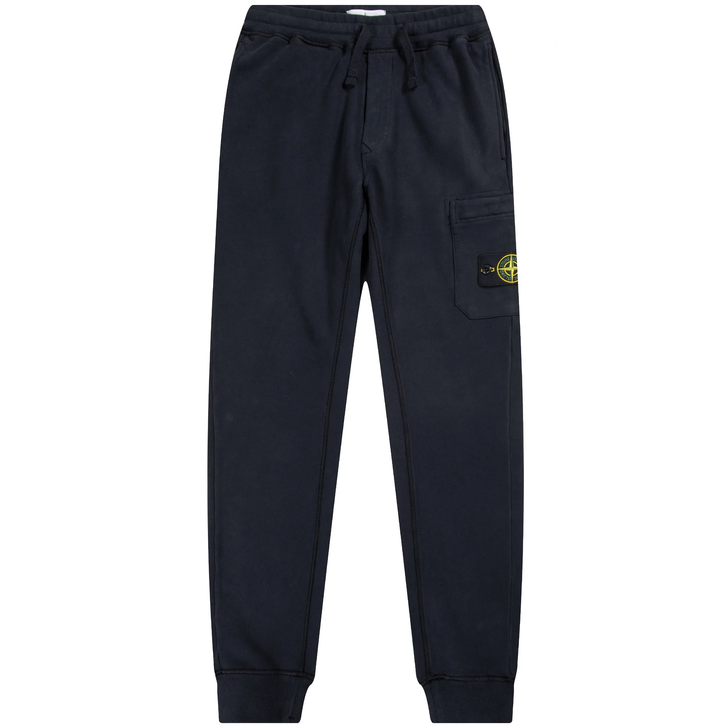 Stone Island Navy Cuffed Sweatpants