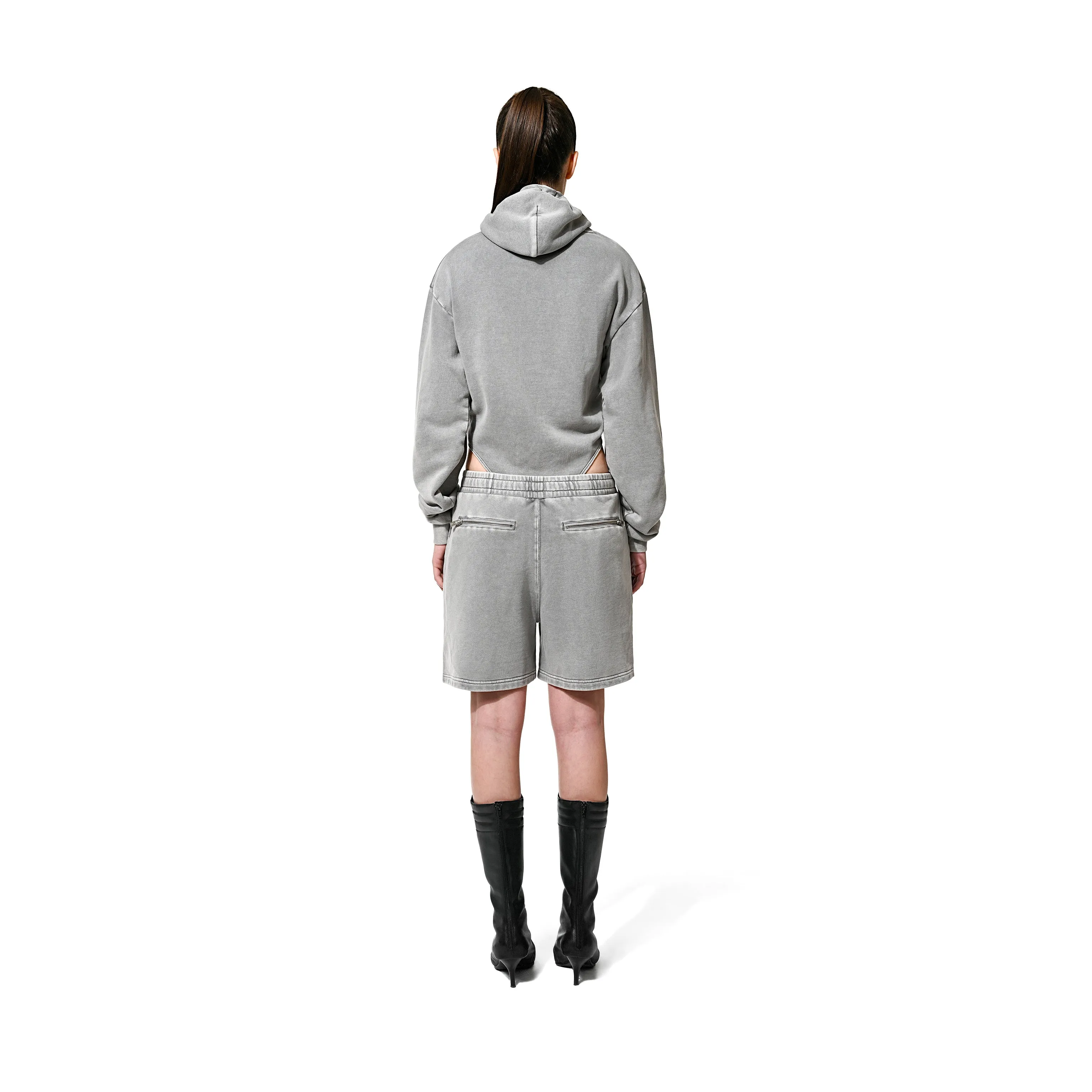 SWEAT SHORTS FROST GREY