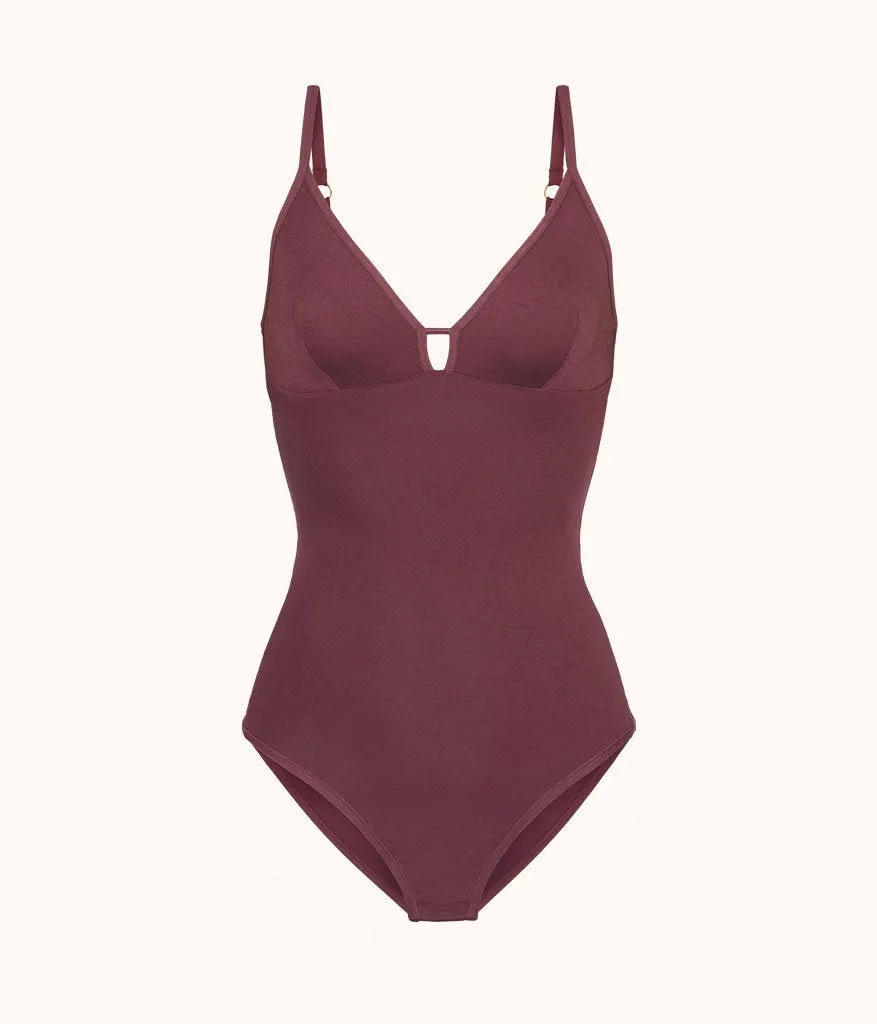 The All-Day Bodysuit: Plum