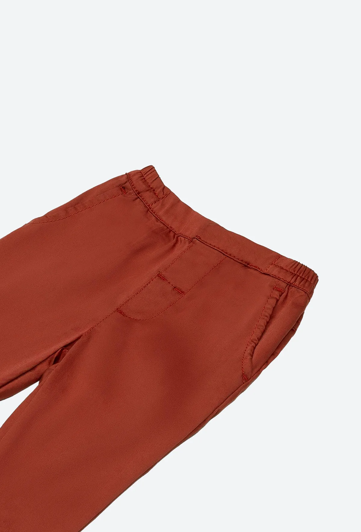 The Perfect Babies Slim Fit Pants - Terracotta