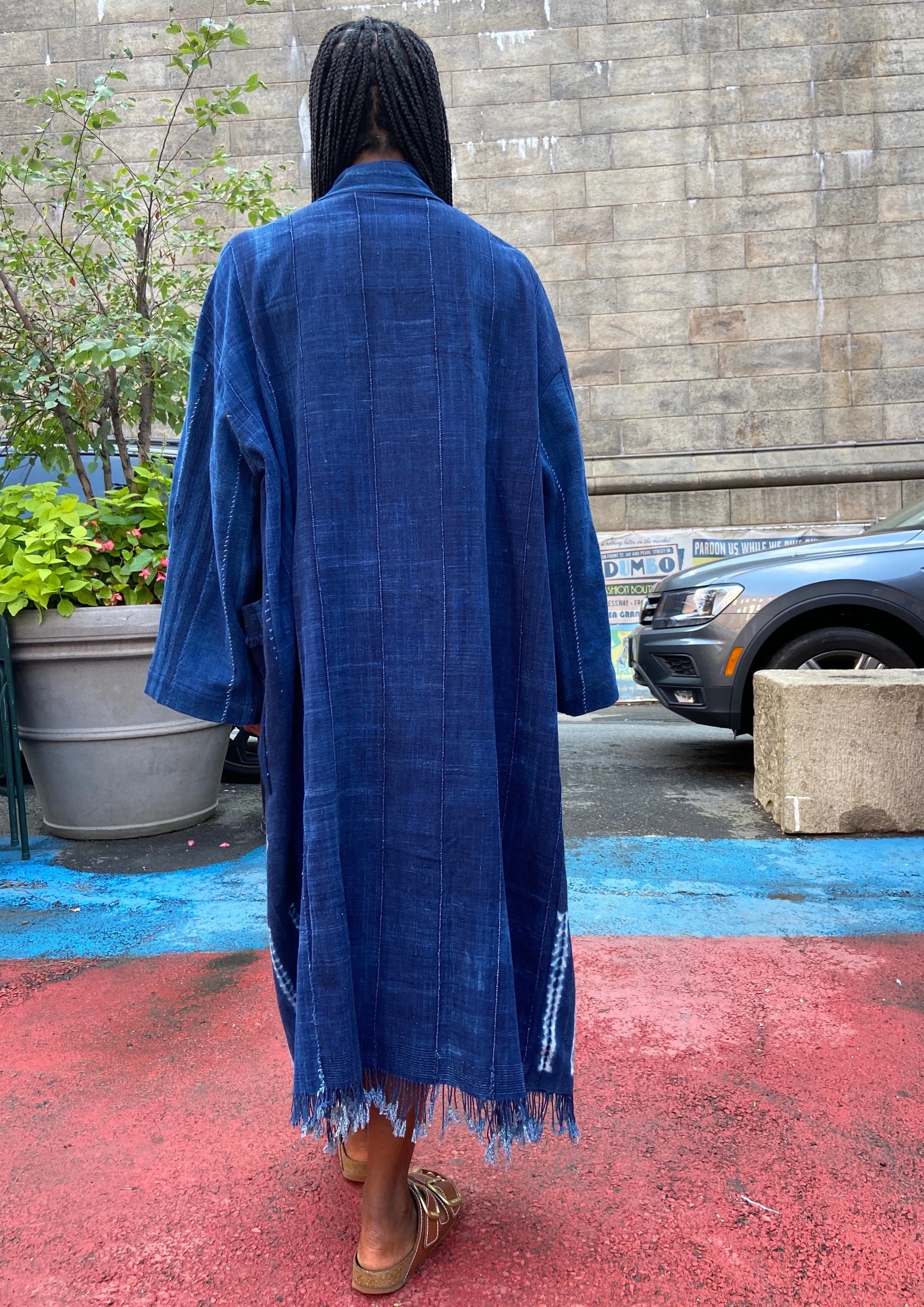 The Vintage Mudcloth Kimono