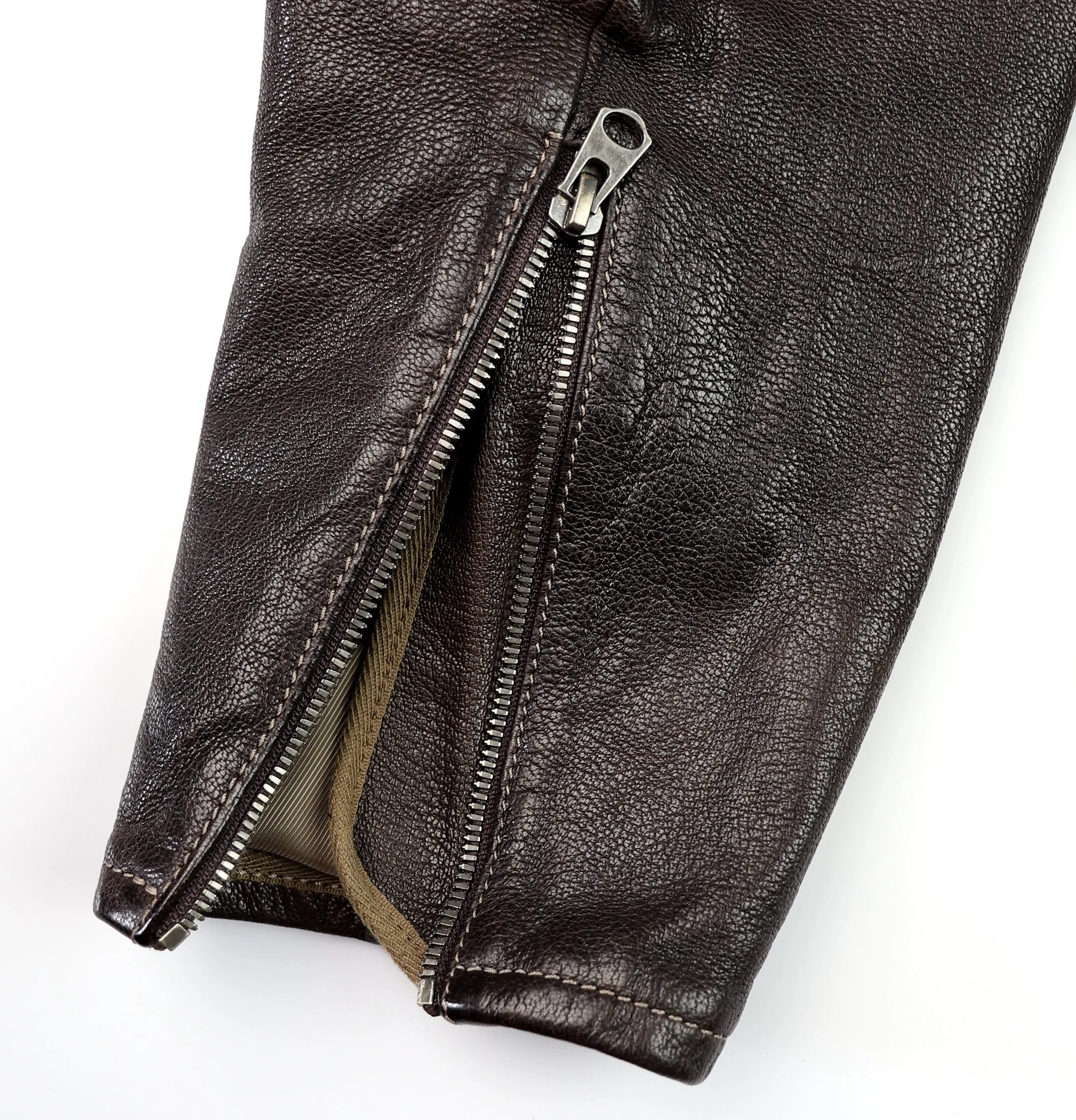 Thedi Maximos Cafe Racer, size XL, Brown Calabria Goatskin