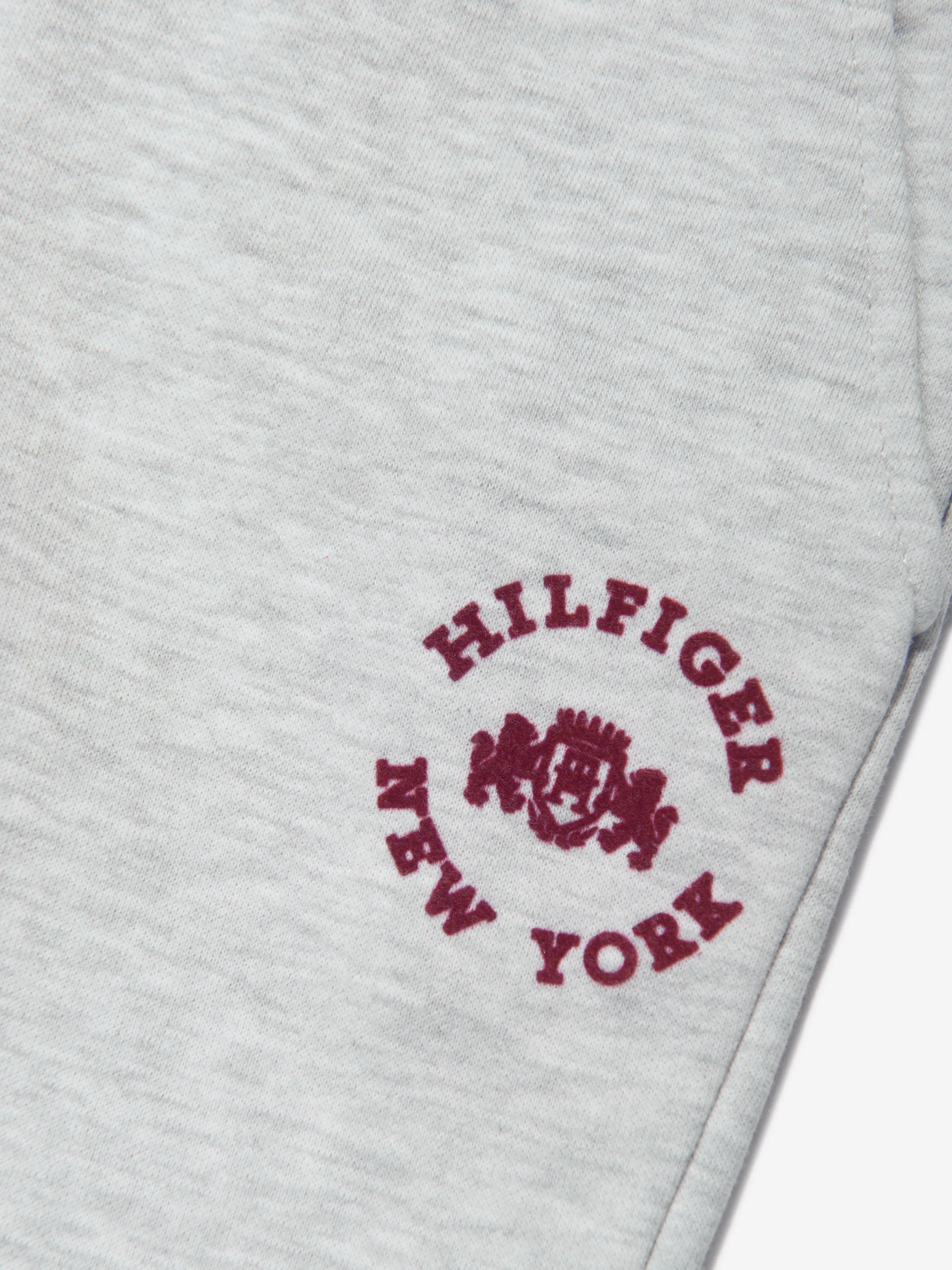 Tommy Hilfiger Girls Hilfiger Crest Varsity Sweatpants in Grey