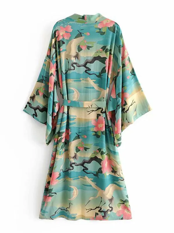 Torn Apart Kimono Gown Robe Kimono