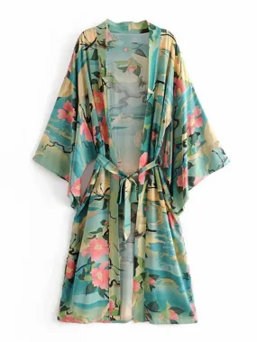 Torn Apart Kimono Gown Robe Kimono