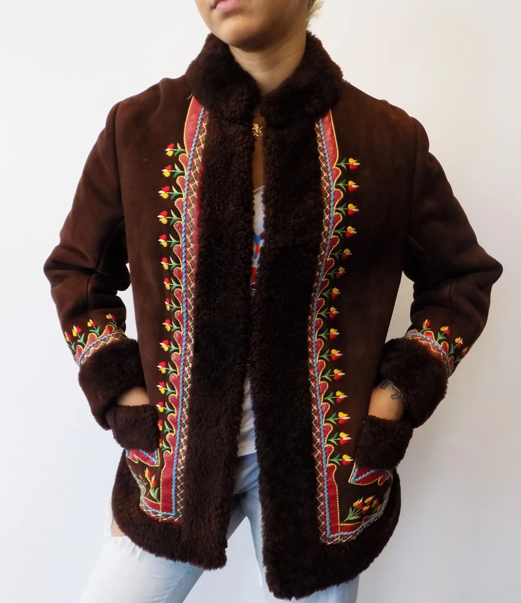 Ukrainian Sheep Skin Jacket