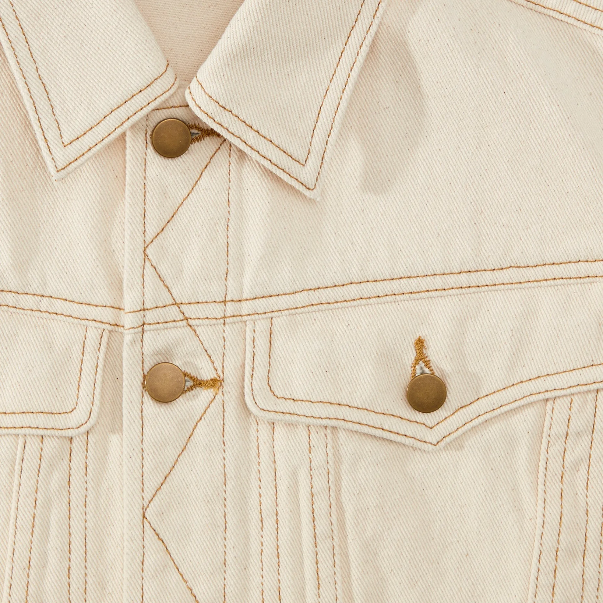 Undyed Natural Jean Jacket