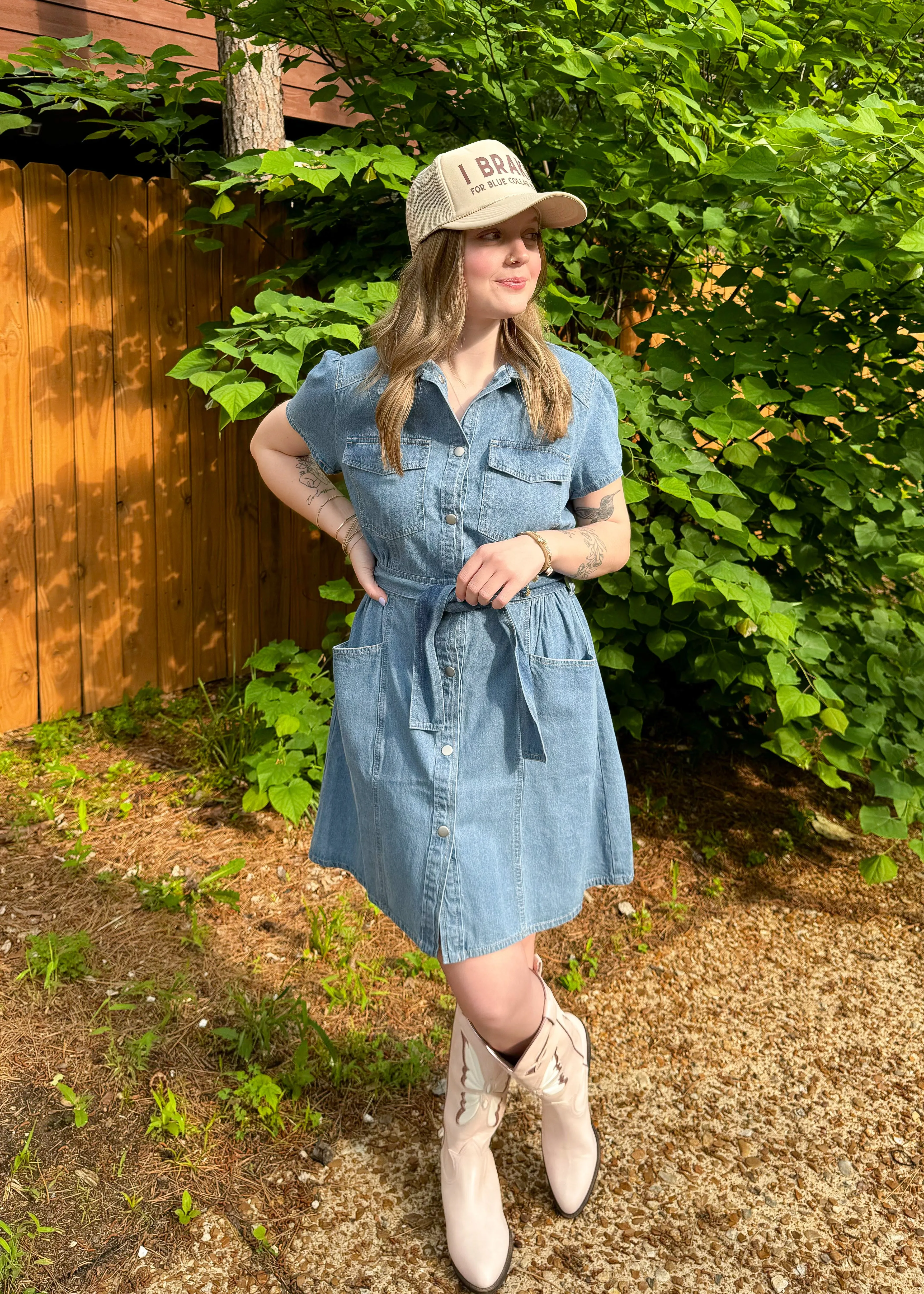 Velvet Heart Fonda Vintage Dress | Medium Denim