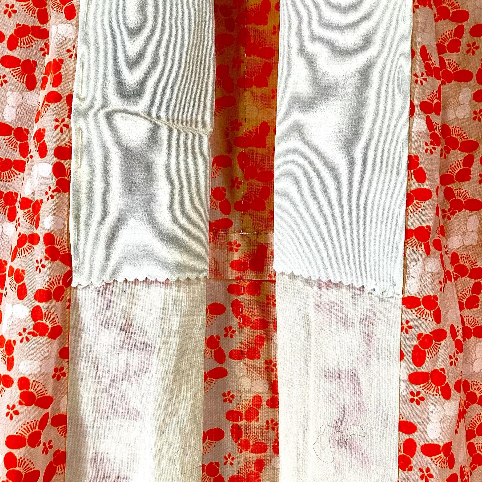 Vintage Juban Kimono Pretty Petals