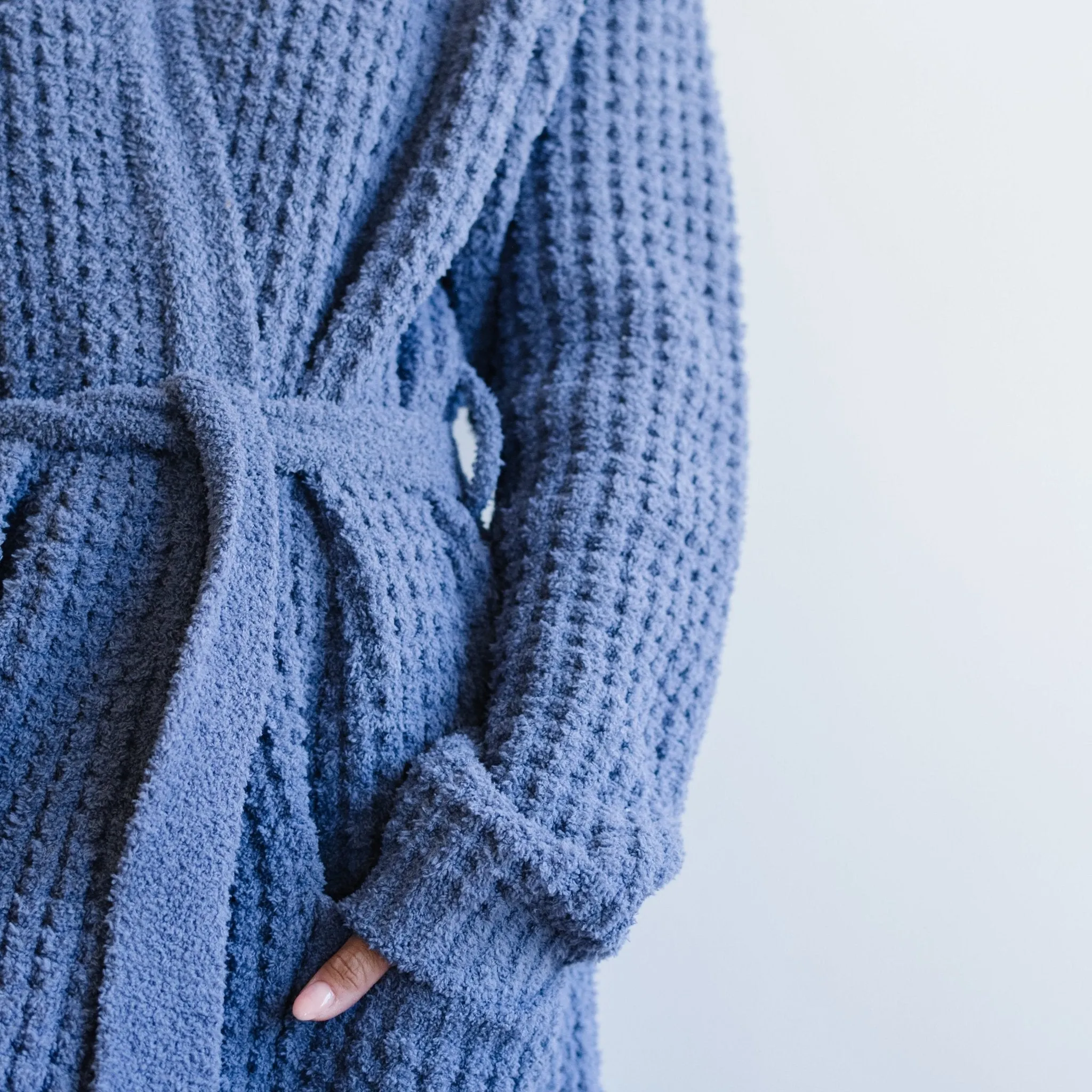 WAFFLE KNIT ROBES