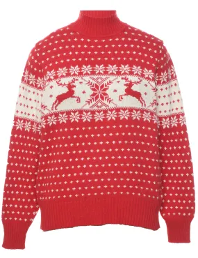 White Stag Nordic Jumper - L