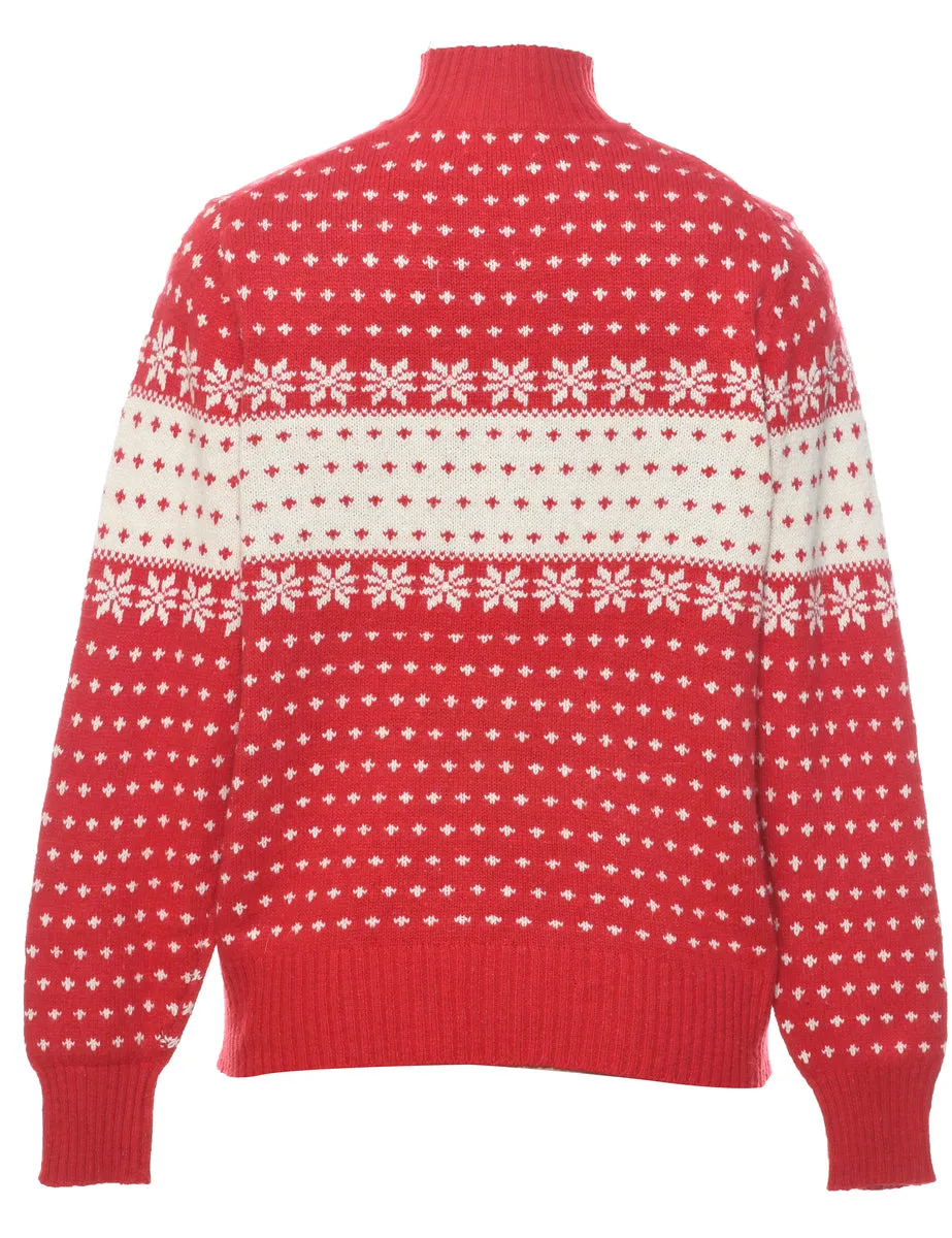 White Stag Nordic Jumper - L