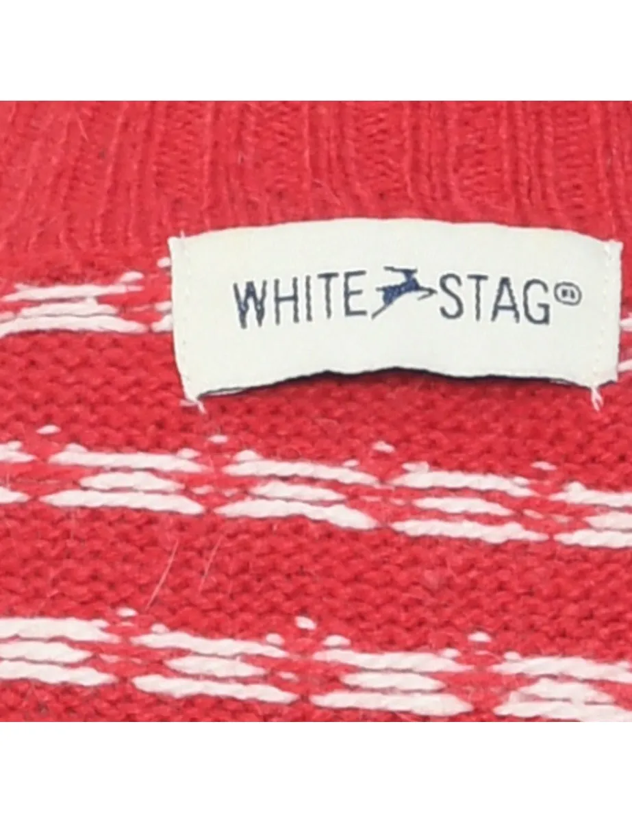 White Stag Nordic Jumper - L