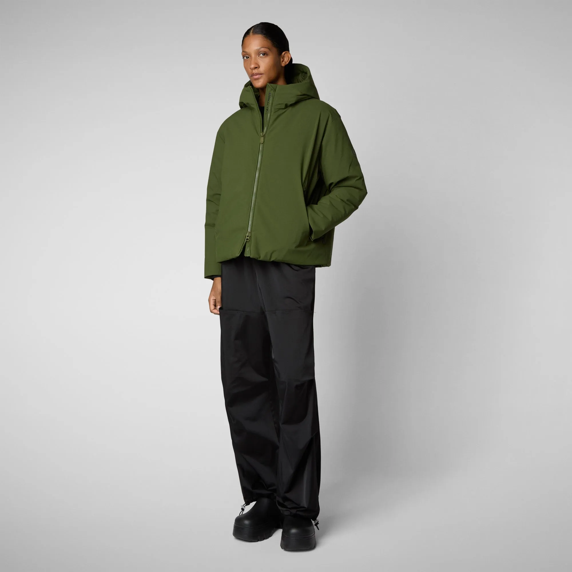 Women's jacket Aveline in MOSS GREEN