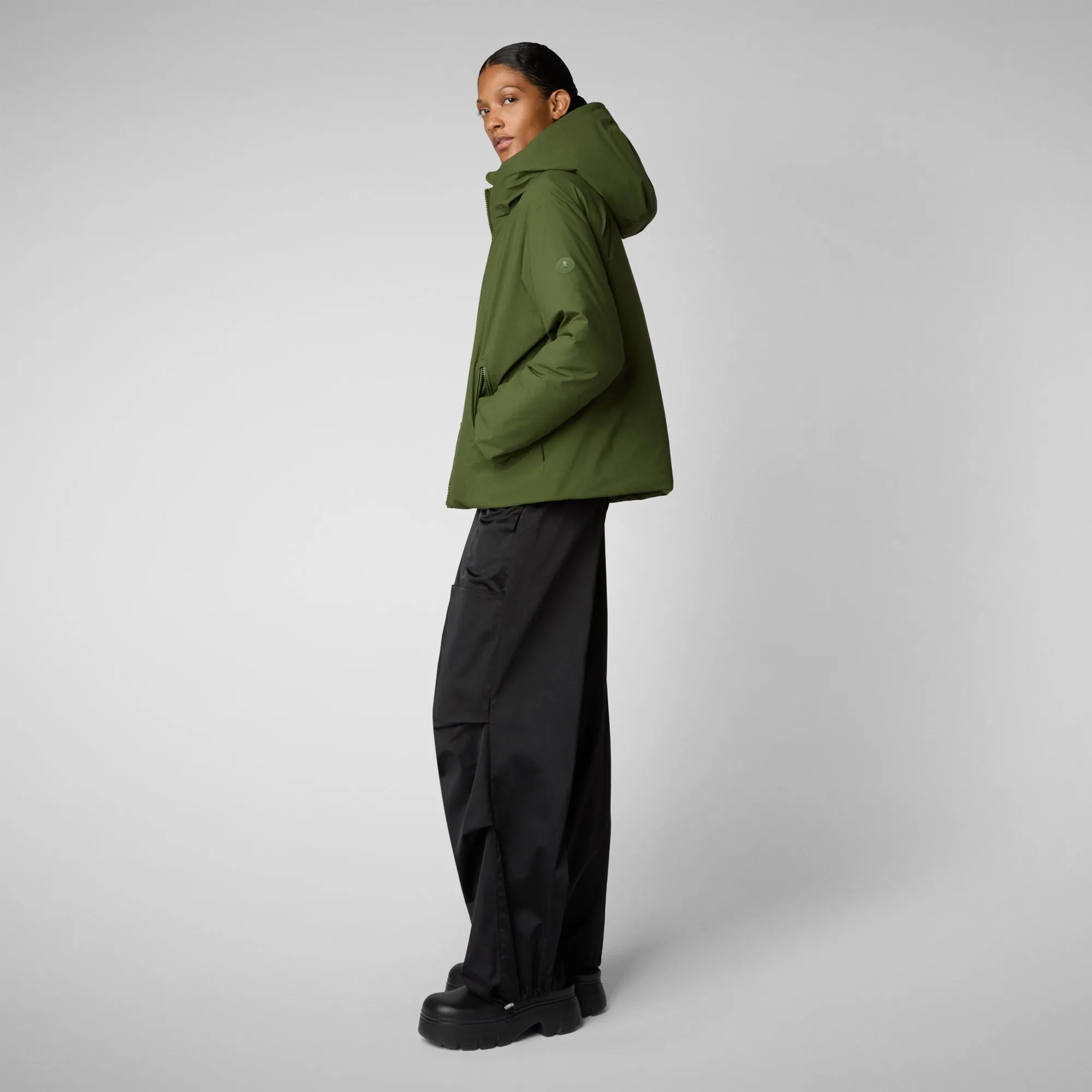 Women's jacket Aveline in MOSS GREEN