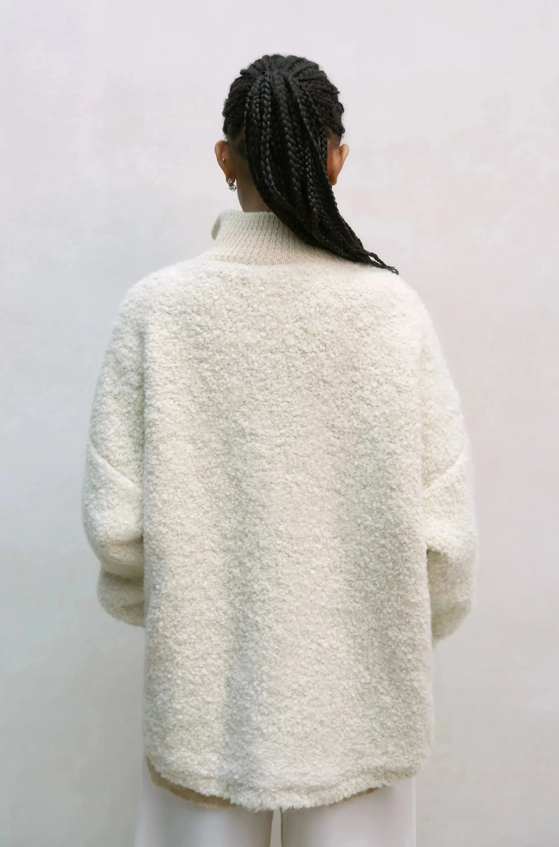 Wool & Mohair Jacket, Natural