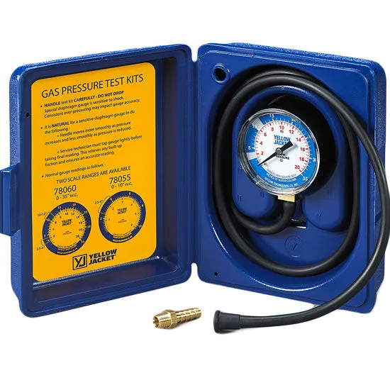 Yellow Jacket 78055 Gas Pressure Test Kit