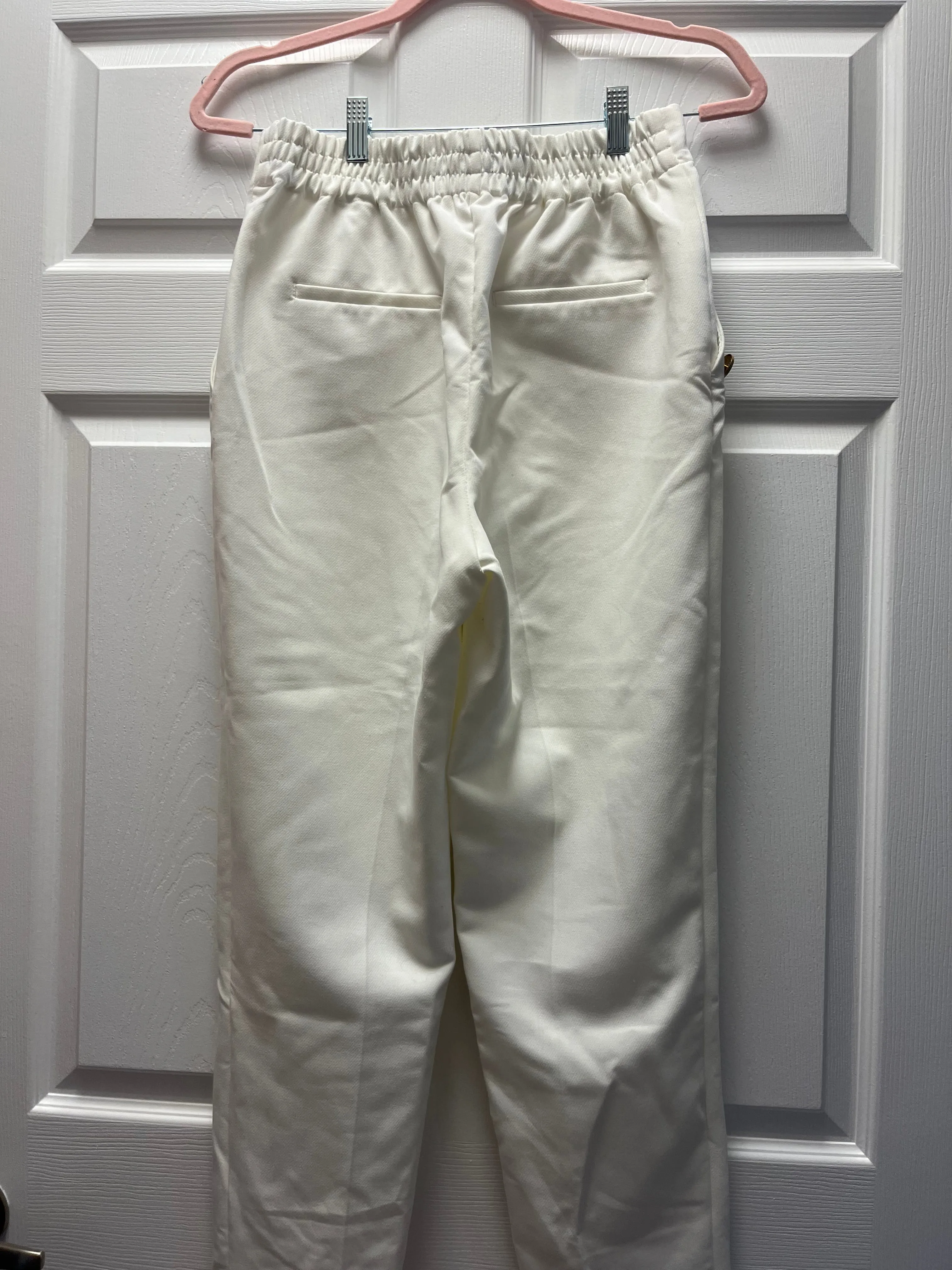 Zara White Dress Pants Sz M