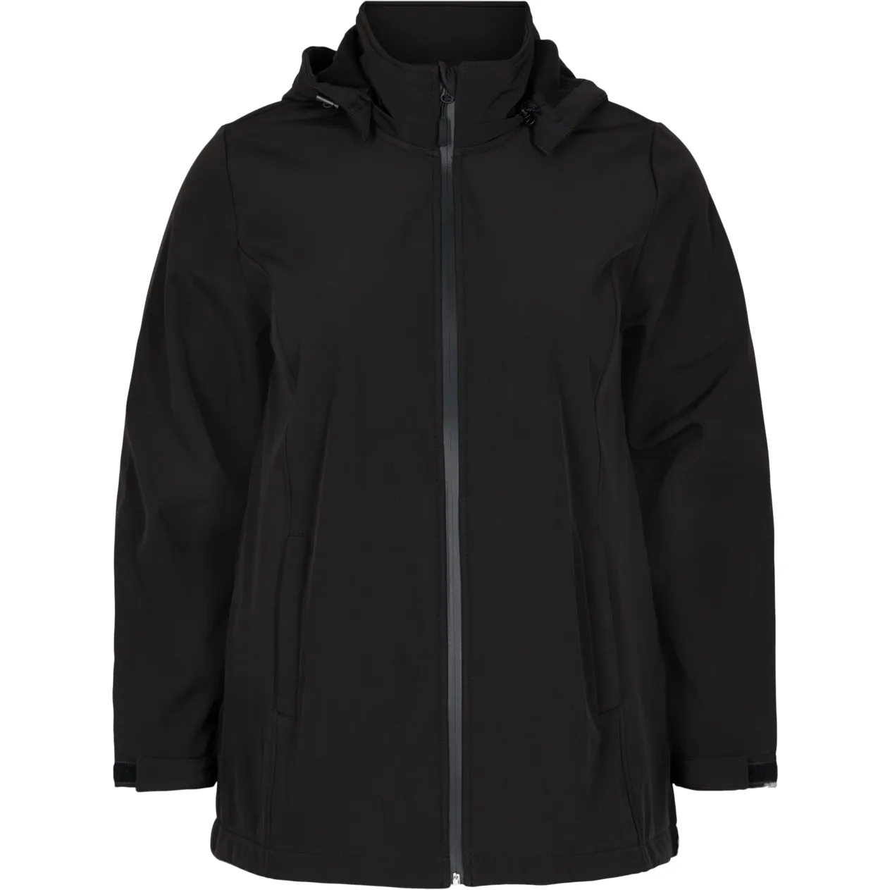 Zizzi Soft Shell Jacket in Black