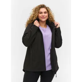 Zizzi Soft Shell Jacket in Black